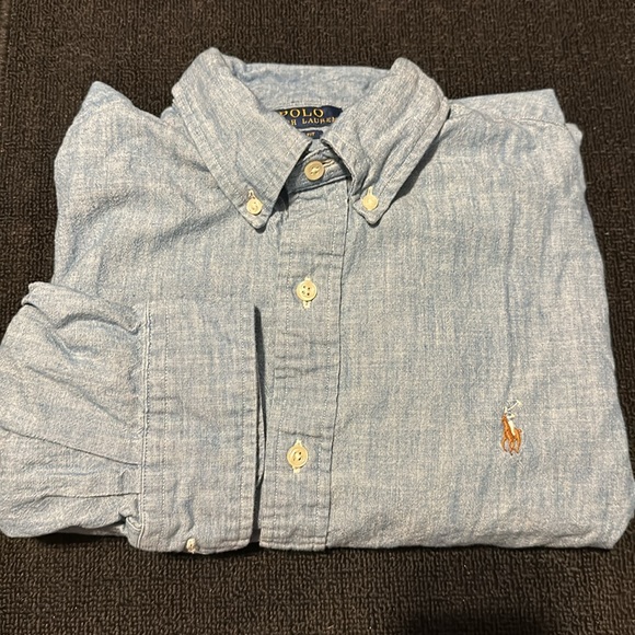 Polo Ralph Lauren O Ls Bd Chambray Solid - Picture 4 of 4